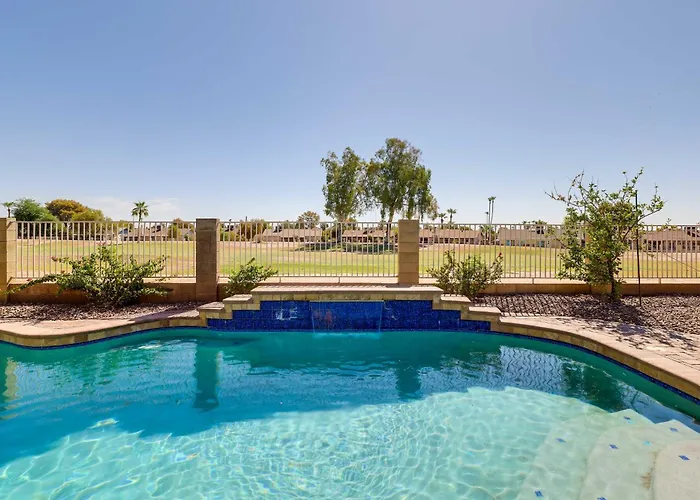 Сasa de vacaciones Pool Table, Golf Course View! Desert Oasis