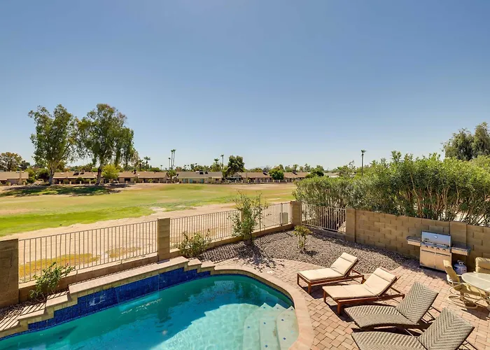 Сasa de vacaciones Pool Table, Golf Course View! Desert Oasis Phoenix